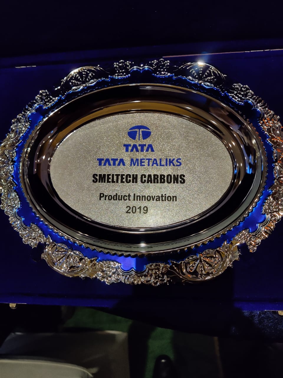 Tata Metaliks — Smeltech Carbons Product Innovation Award 2019